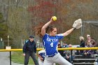 Softball vs Emerson 1  Wheaton College Softball vs Emerson in game 1 of a doubleheader. - Photo By: KEITH NORDSTROM : Wheaton, Softball
